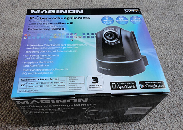maginon wireless security camera ipc-1a software